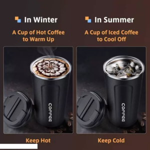 Hot and Cold Thermal Coffee Mug